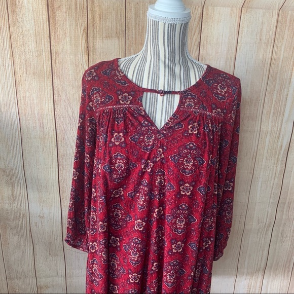 American Eagle Boho Small Midi Dress / Tunic - Picture 4 of 11